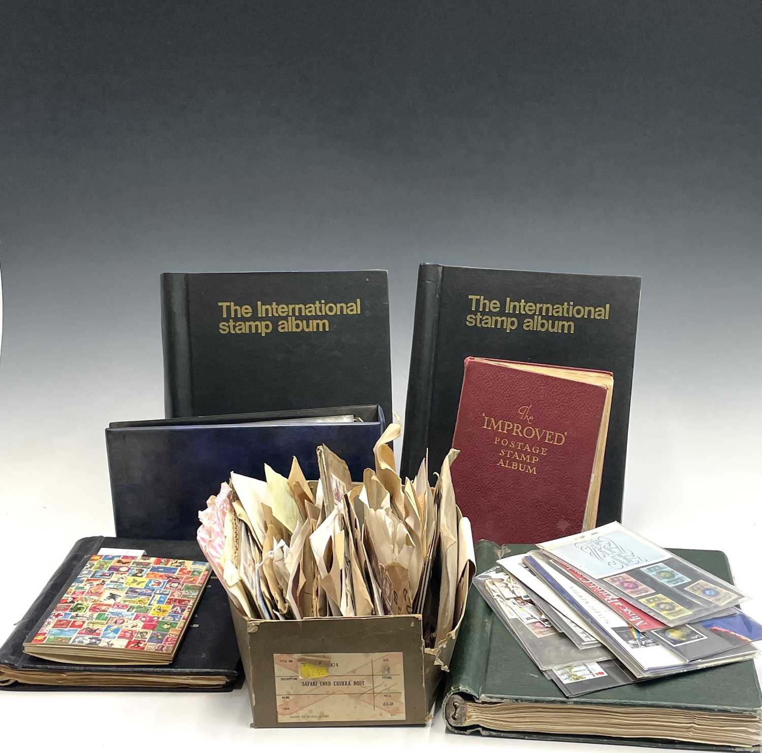 Lot 305 - Great Britain and World Stamp Albums (x5) plus...