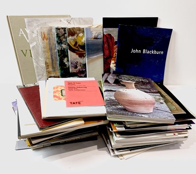 Lot 103 - A quantity of exhibition catalogues etc from...