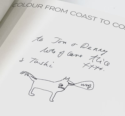 Lot 107 - Three exhibition catalogues each signed by the...