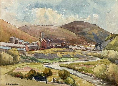 Lot 217 - Leonard RICHMOND (1889-1965) Landscape with a...