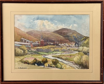 Lot 217 - Leonard RICHMOND (1889-1965) Landscape with a...