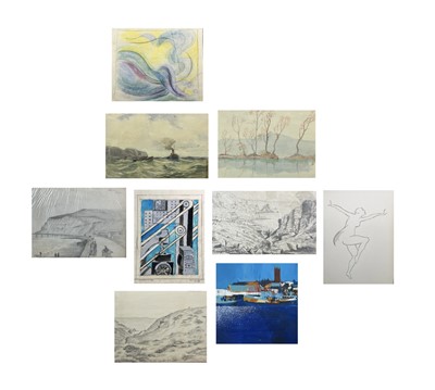 Lot 294 - Eight loose works including Edmund Fuller,...