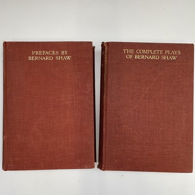 Lot 157 - BERNARD SHAW. 'The Complete Plays,' first...
