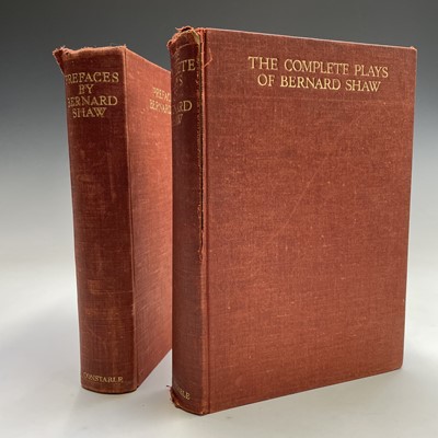 Lot 157 - BERNARD SHAW. 'The Complete Plays,' first...