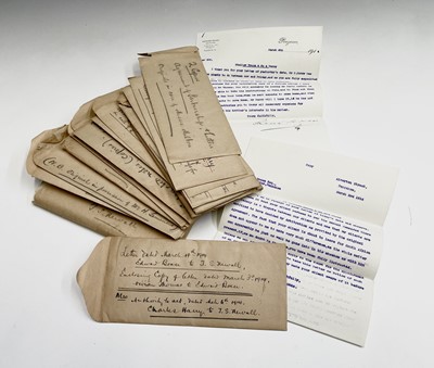 Lot 267 - MINING INTEREST and LETTERS. Correspondence...
