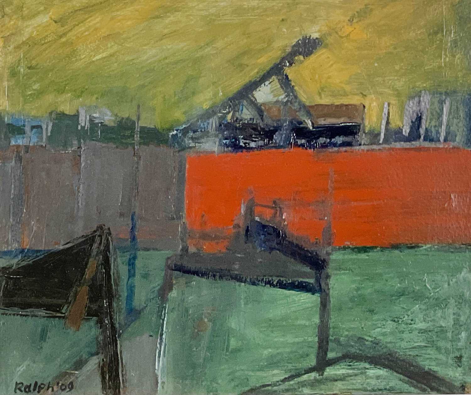 George K Ralph Artist Lot 214 - Alan George RALPH (1937-2009) Penzance