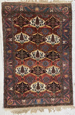 Lot 1201 - A Baktihari rug, North West Persia, circa 1900-...