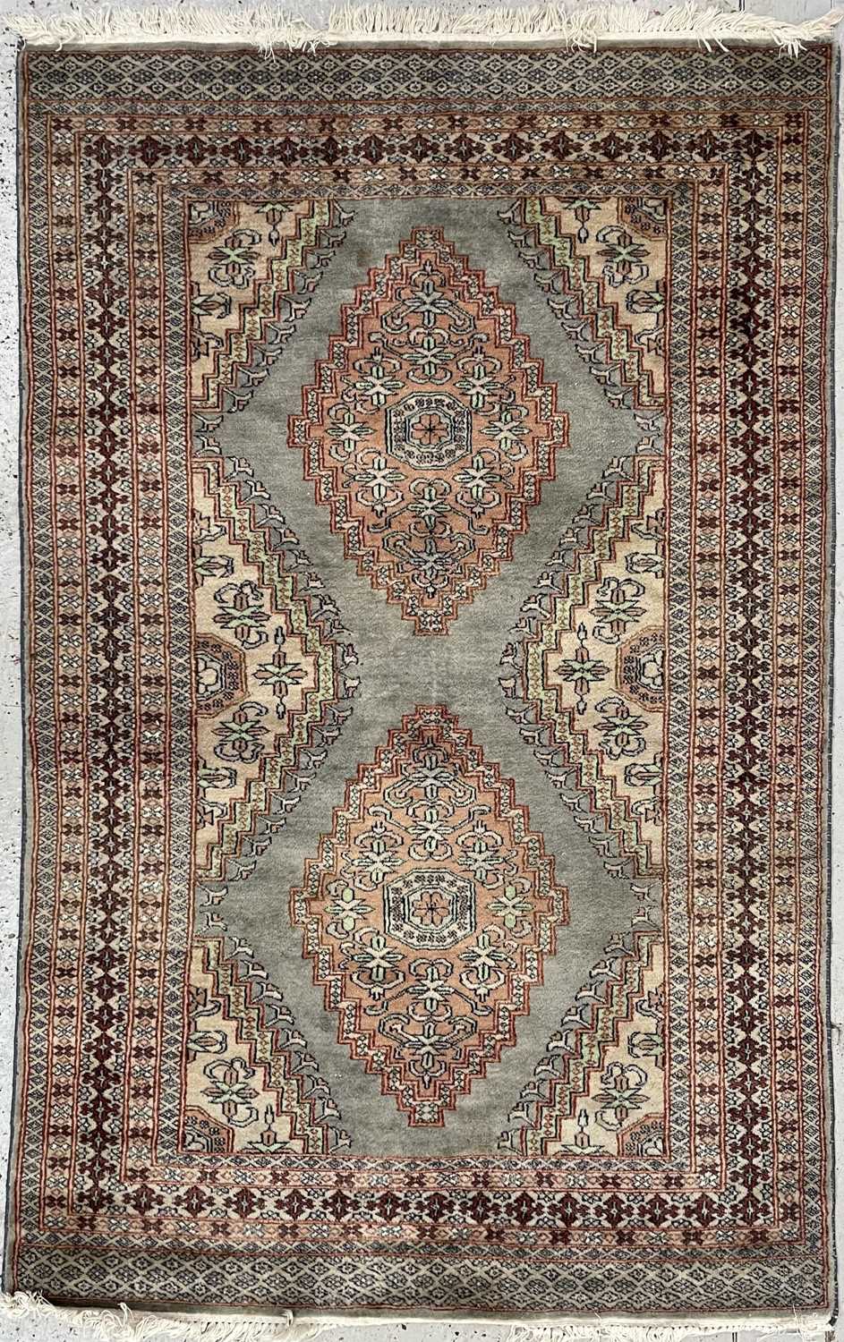 Lot 1205 - A Pakistan rug, mid-late 20th century, the