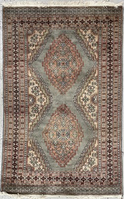 Lot 1205 - A Pakistan rug, mid-late 20th century, the sky...