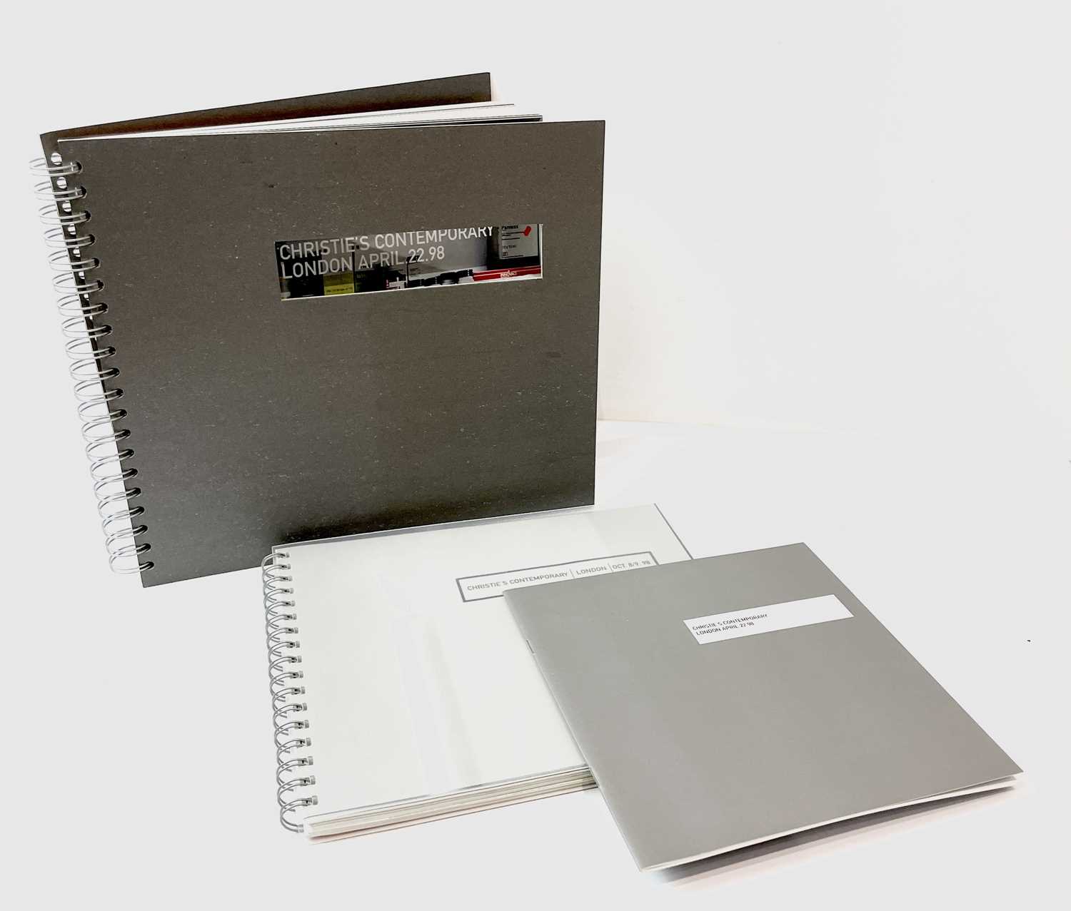 Lot 135 - A two-part Christie's catalogue for...