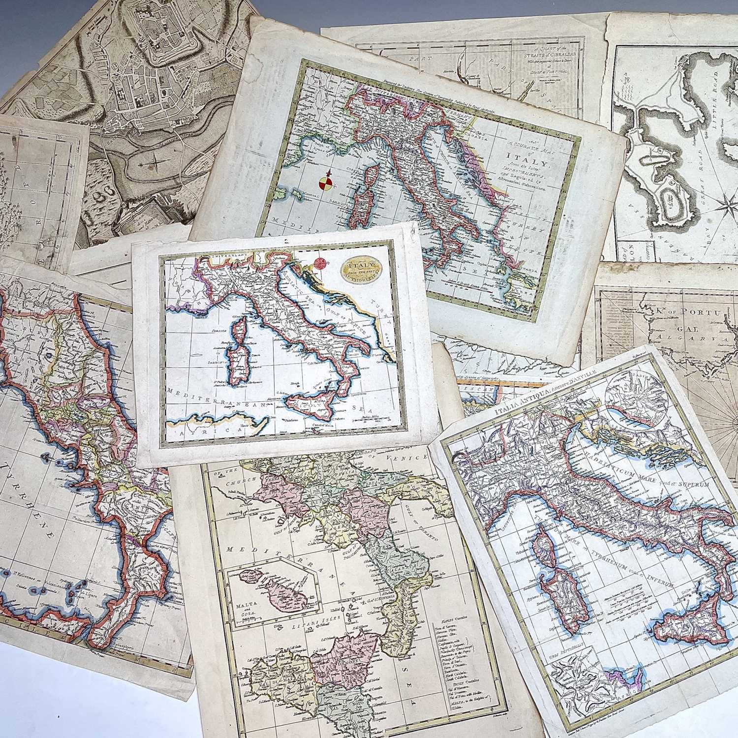 Lot 246 - MAPS. 'L'Italie Proprement Dite Pour...