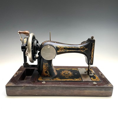 Lot 220 - A Vickers Modele de luxe sewing machine, in...