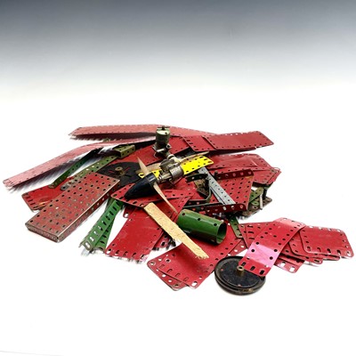 Lot 615 - Meccano. A quantity of Meccano - mainly green...