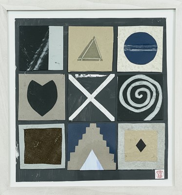 Lot 541 - Denny LONG (XX-XXI) Symbols Mixed media...