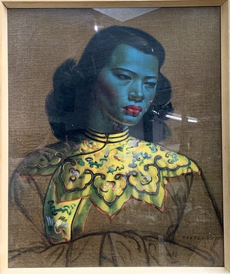 Lot 1446 - Vladimir TRETCHIKOFF, 1970s print of The...