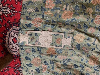 Lot 265 - Miscellaneous Chinese silks in one box.