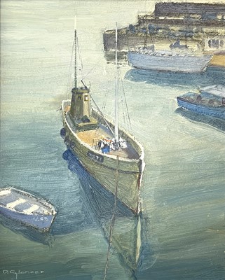 Lot 115 - David RYLANCE (1941) Fishing Port Oil on board...