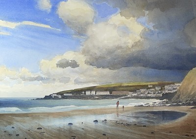 Lot 170 - David RYLANCE (1941) Portscatho Watercolour...