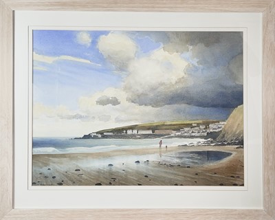 Lot 170 - David RYLANCE (1941) Portscatho Watercolour...