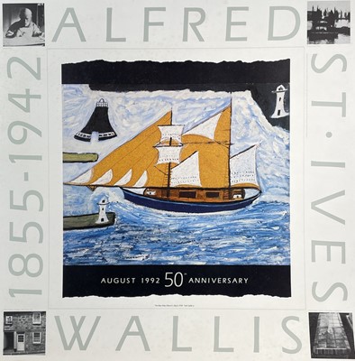 Lot 68 - Alfred WALLIS (1855-1942) Four posters...