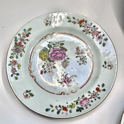 Lot 108 - A Chinese famille rose porcelain bowl, 18th...