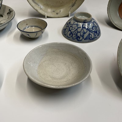 Lot 109 - A selection of Chinese provincial pottery...