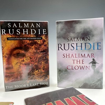Lot 331 - SALMAN RUSHDIE. 'East, West,' signed by author,...
