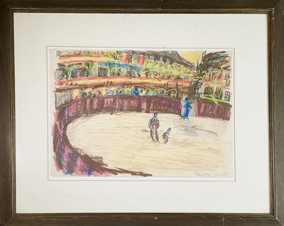 Lot 794 - Susan WILSON (XX-XXI) Plaza Chinchon Pastel...