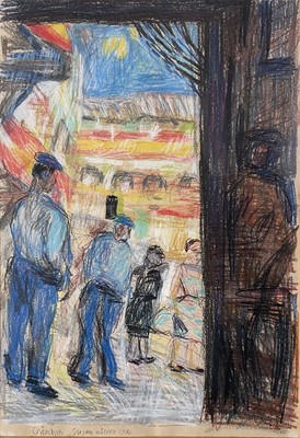 Lot 794 - Susan WILSON (XX-XXI) Plaza Chinchon Pastel...