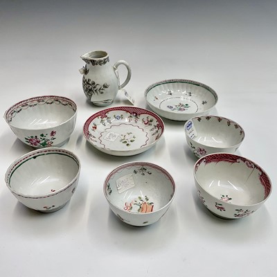 Lot 91 - A Chinese famille rose porcelain bowl, 18th...