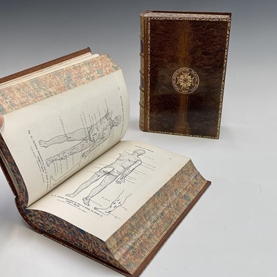 Lot 337 - BINDINGS. 'A System of Surgery,' by C. C....