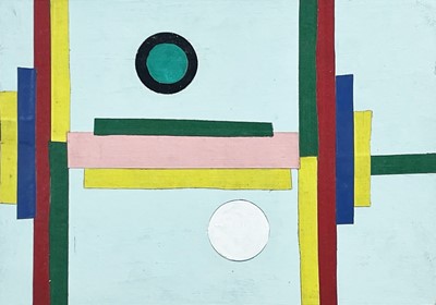 Lot 507 - Edward H. ROGERS (1911-1994) Abstract Design...