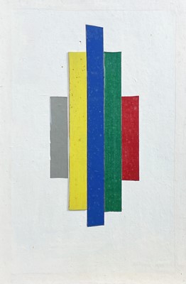 Lot 505 - Edward H. ROGERS (1911-1994) Abstract Relief...