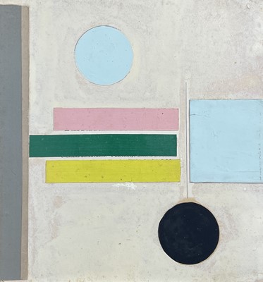 Lot 502 - Edward H. ROGERS (1911-1994) Abstract Relief...