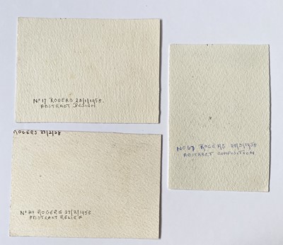 Lot 517 - Edward H. ROGERS (1911-1994) Three small...