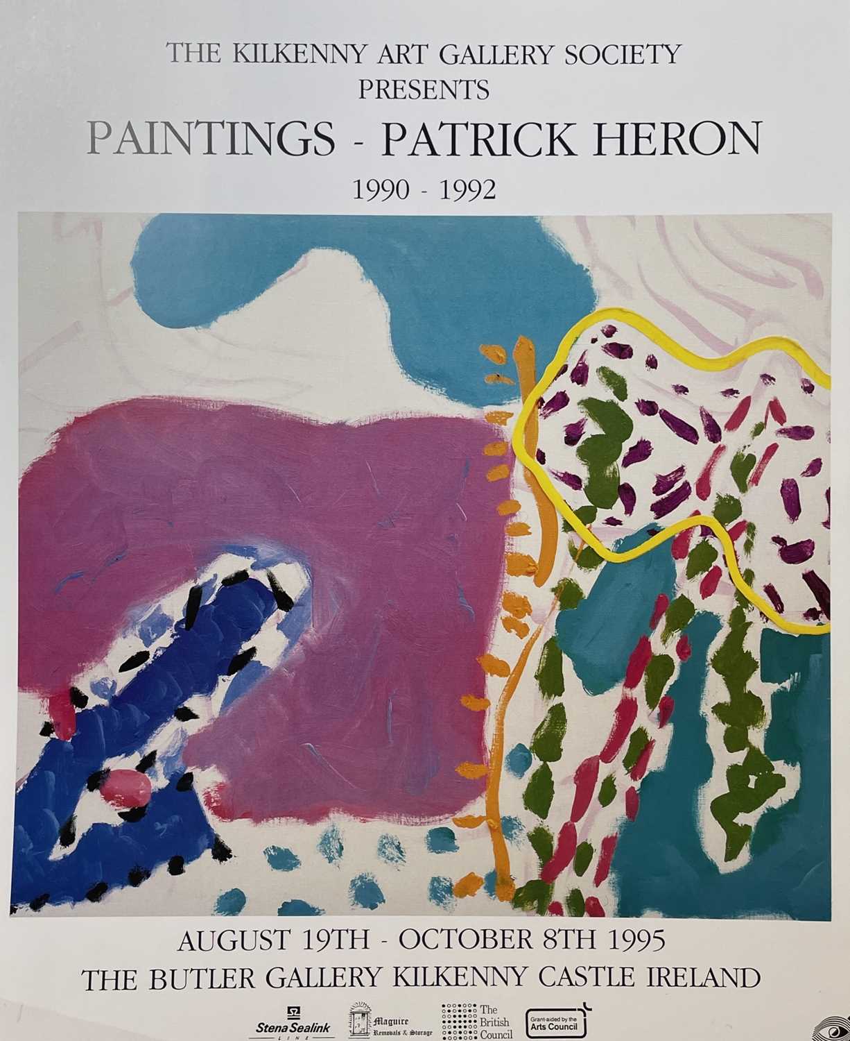 Lot 550 Four posters for The Kilkenny Art Gallery