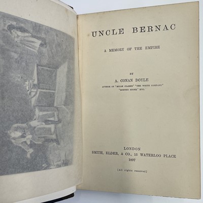 Lot 353 - UNCLE BERNAC By Arthur Conan Doyle (1897)...