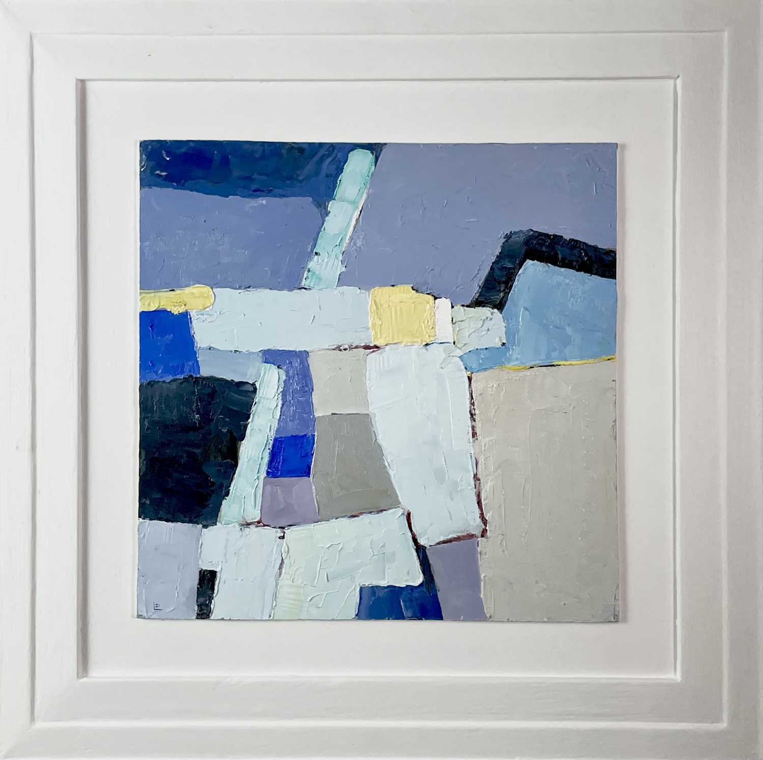 Lot 49 Leon DAVIES (1947) Nocturne, Falmouth Harbour