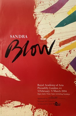 Lot 579 - Five posters for the Sandra Blow exhibition at...