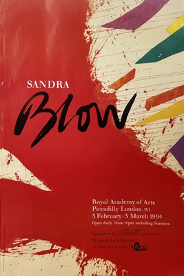 Lot 579 - Five posters for the Sandra Blow exhibition at...