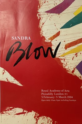 Lot 579 - Five posters for the Sandra Blow exhibition at...
