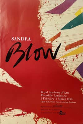 Lot 579 - Five posters for the Sandra Blow exhibition at...
