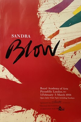Lot 579 - Five posters for the Sandra Blow exhibition at...