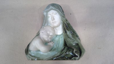 Lot 15 - Virgin Mary with Child. The Piece is Signed...
