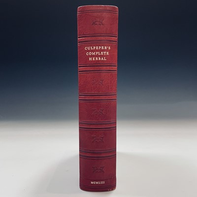 Lot 373 - CULPEPER'S COMPLETE HERBAL By Nicholas...