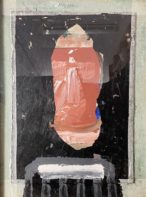 Lot 693 - Bruer TIDMAN (1939) Untitled Oil and mixed...