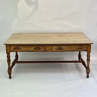 Lot 3019 - An early 20th century Canadian beech, oak and...