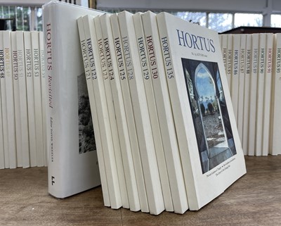 Lot 395 - 'Hortus: A Gardening Journal,' a complete run...
