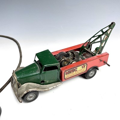 Lot 612 - Tin Plate and Matchbox Toys. Comprising: Mini...