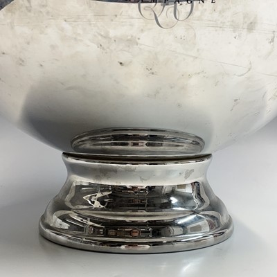 Lot 193 - A four bottle tilted bowl champagne bucket...